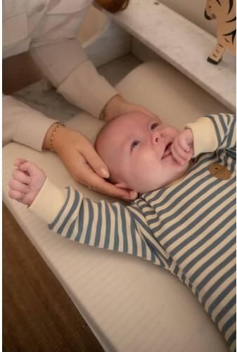 Dirkje rechtvallende gestreepte sweater blauw beige Streep - Foto 2