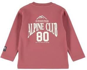 Dirkje rechtvallende longsleeve met backprint rood Jongens Stretchkatoen Ronde hals - Foto 3