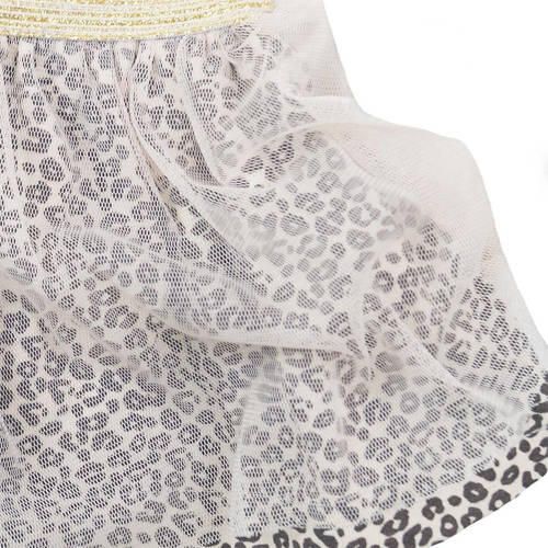 Dirkje rok met panterprint geel wit zwart Meisjes Polyester Panterprint 62 - Foto 3