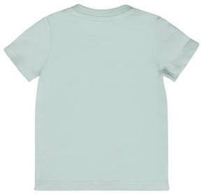 Dirkje T-shirt ss met printopdruk lichtblauw Jongens Katoen Ronde hals 104