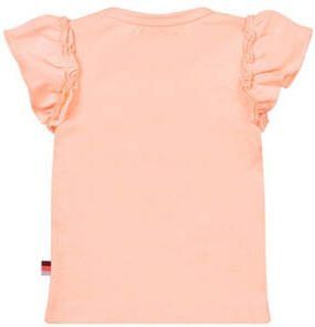Dirkje T-shirt ss met printopdruk lichtroze Meisjes Polyester Ronde hals 116