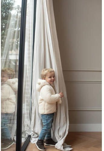 Dirkje teddy jas beige Jongens Polyester Capuchon Effen - Foto 2