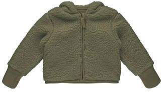 Dirkje teddy jas groen Jongens Polyester Capuchon Effen - Foto 2