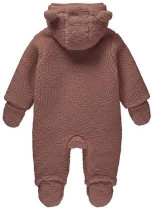 Dirkje winter teddy pak bruin Jas Effen