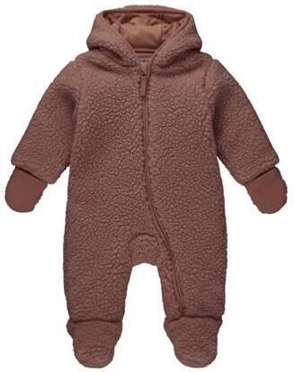 Dirkje winter teddy pak bruin Jas Effen - Foto 2