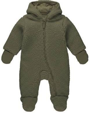 Dirkje winter teddy pak groen Jas Effen - Foto 2