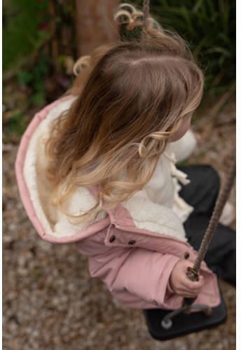 Dirkje winterparka roze Jas Meisjes Polyester Capuchon Effen - Foto 2