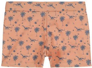 Dirkje zwemboxer all over print oranje Jongens Polyester All over print