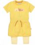Dirkje jurk + legging geel Shirt + broek Meisjes Katoen Ronde hals Printopdruk 68 - Thumbnail 1