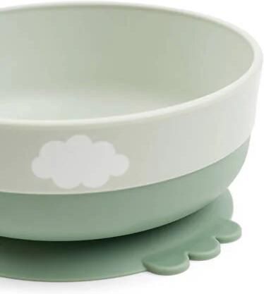 Done by Deer Foodie first meal set Happy clouds Green Serviesset