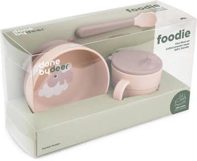 Done by Deer Foodie first meal set Happy clouds Powder Serviesset - Foto 3