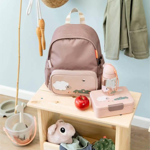 Done by Deer Kids backpack Tiny farm Powder 7 5 L Kinder rugzak Tiny farm Roze Polyester - Foto 2