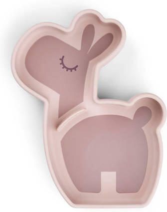 Done by Deer Silicone Stick&Stay snack plate Lalee Powder Bord - Foto 2