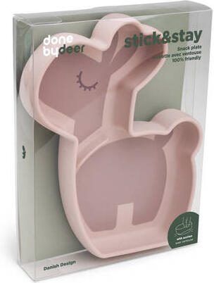 Done by Deer Silicone Stick&Stay snack plate Lalee Powder Bord - Foto 3