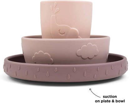 Done by Deer Stick&Stay dinner set Deer friends Powder Serviesset - Foto 2