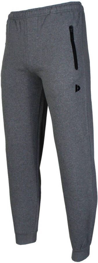 Donnay trainingsbroek grijs melange Sportbroek Polyester 128