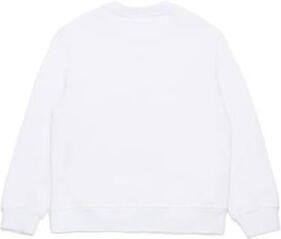 Dsquared sweater FELPA met logo wit Logo 164 | Sweater van - Foto 3