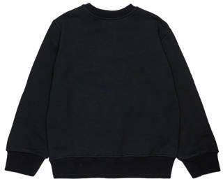 Dsquared2 sweater donkergroen Jongens Katoen Ronde hals Tekst
