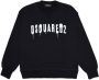 DSQUARED2 KIDS Sweater met logoprint Zwart - Thumbnail 2