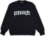 Dsquared2 Kids Sweater met logoprint Zwart - Thumbnail 2