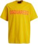 Dsquared T-shirt met logo rood Jongens Katoen Ronde hals Logo 104 - Thumbnail 1