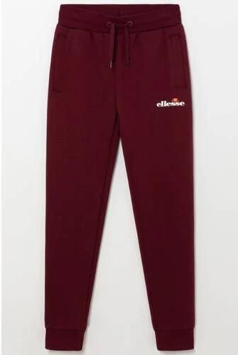 Ellesse joggingbroek bordeaux Rood Katoen Effen maat 152-158