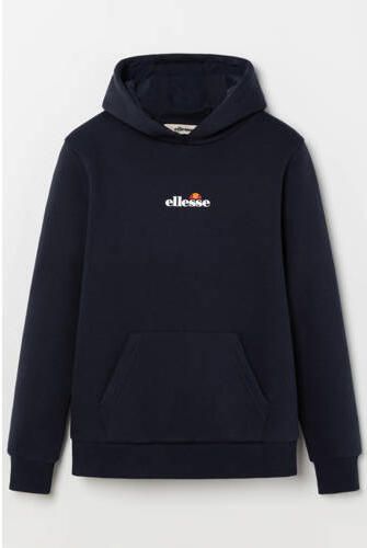 Ellesse sweater donkerblauw Katoen Capuchon Effen maat 140-146