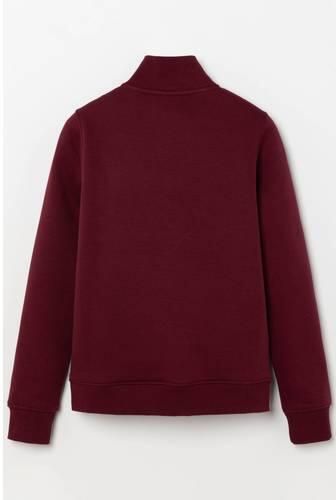 Ellesse sweater donkerrood Katoen Opstaande kraag Effen maat 128-134 - Foto 2