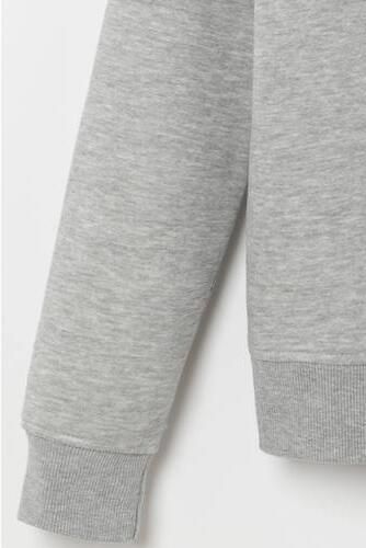 Ellesse sweater lichtgrijs Katoen Opstaande kraag Effen maat 158-164 - Foto 3