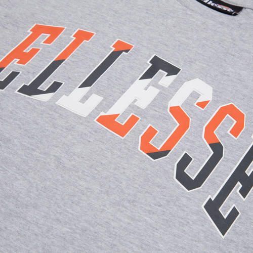 Ellesse T-shirt grijs melange Katoen Ronde hals Printopdruk 128-134 - Foto 2