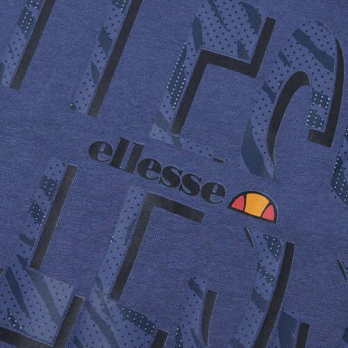 Ellesse T-shirt Tigeria donkerblauw Katoen Ronde hals Printopdruk 158-164