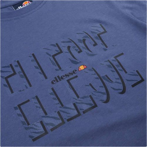 Ellesse T-shirt Tigeria donkerblauw Katoen Ronde hals Printopdruk 158-164 - Foto 2