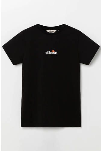 Ellesse T-shirt zwart Katoen Ronde hals Effen maat 140-146 - Foto 2