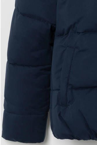 Ellesse winterjas donkerblauw Jongens Polyester Capuchon Effen maat 152-158 - Foto 3