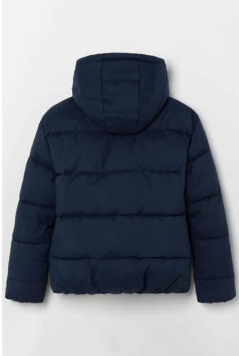 Ellesse winterjas donkerblauw Jongens Polyester Capuchon Effen maat 152-158 - Foto 2