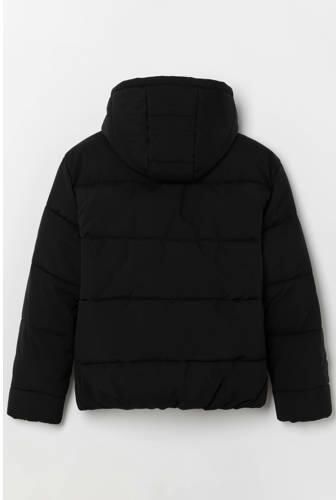 Ellesse winterjas zwart Jongens Polyester Capuchon Effen maat 140-146 - Foto 2