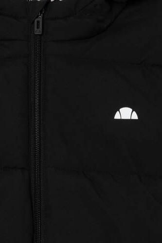 Ellesse winterjas zwart Jongens Polyester Capuchon Effen maat 140-146 - Foto 3