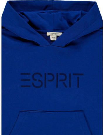 Esprit hoodie met logo hardblauw Sweater Logo 104-110 - Foto 2