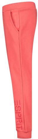 Esprit joggingbroek met logo oranjeroze Meisjes Katoen Logo 164 - Foto 2