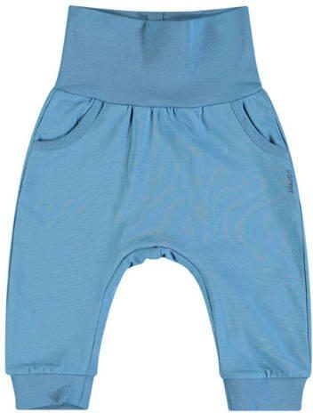 Esprit longsleeve + broek met stipdessin donkerblauw blauw Shirt + broek Stretchkatoen Ronde hals 80 - Foto 3