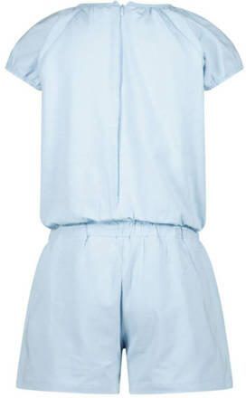 Esprit playsuit met printopdruk lichtblauw Meisjes Stretchkatoen Ronde hals 116-122 - Foto 2