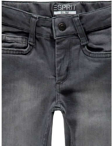 Esprit regular fit jeans grey dark wash Grijs Meisjes Stretchdenim Vintage 104 - Foto 2