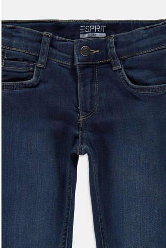 Esprit slim fit jeans blue medium wash Blauw Jongens Stretchdenim Effen 128 - Foto 2
