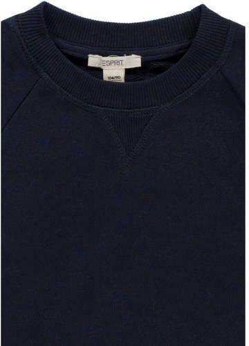 Esprit sweater donkerblauw Effen 128 | Sweater van - Foto 2