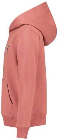 Esprit sweater met logo roze Meisjes Katoen Ronde hals Logo 116-122 - Foto 3