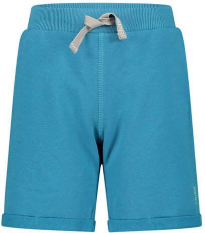 Esprit sweater + T-shirt + short geel Shirt + broek Blauw Logo 104-110