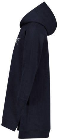 Esprit sweatjurk met logo donkerblauw Logo 92 | Jurk van - Foto 2