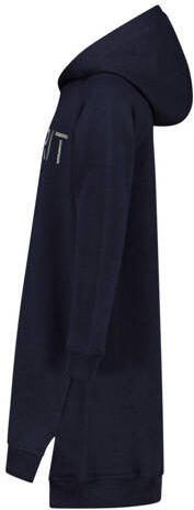 Esprit sweatjurk met logo donkerblauw Logo 164 | Jurk van - Foto 2