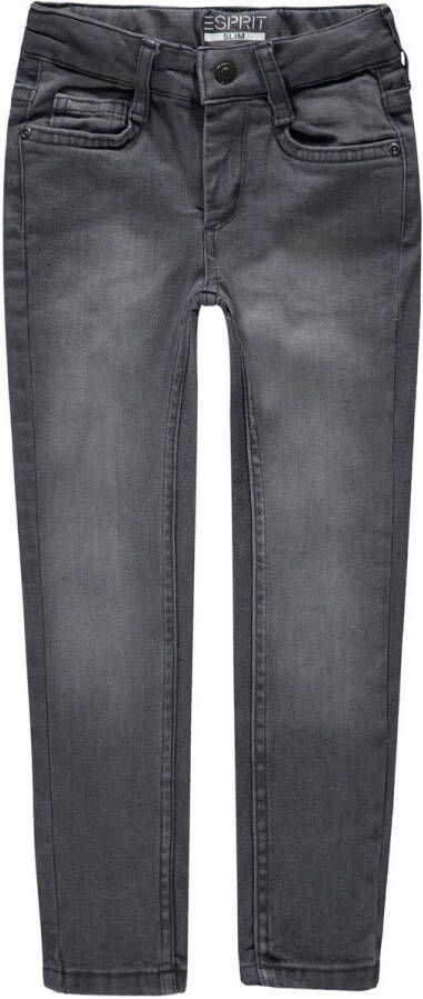 Esprit regular fit jeans grey dark wash Grijs Meisjes Stretchdenim Vintage 104