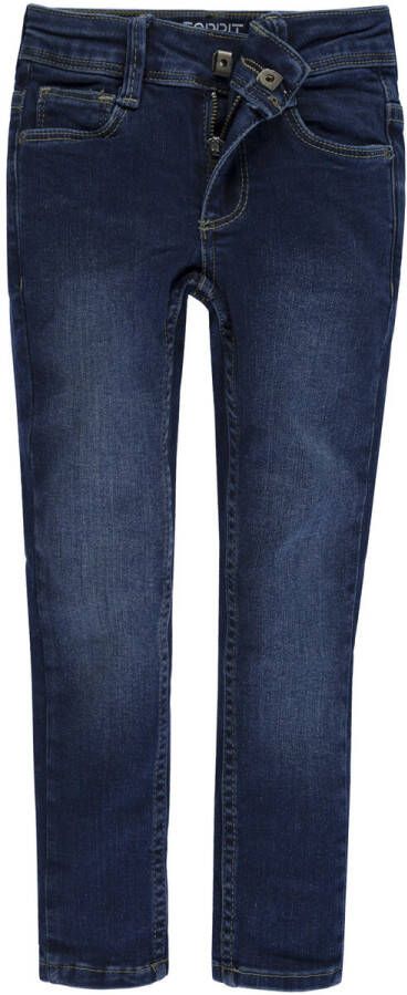 Esprit slim fit jeans blue dark wash Blauw Meisjes Stretchdenim Effen 104